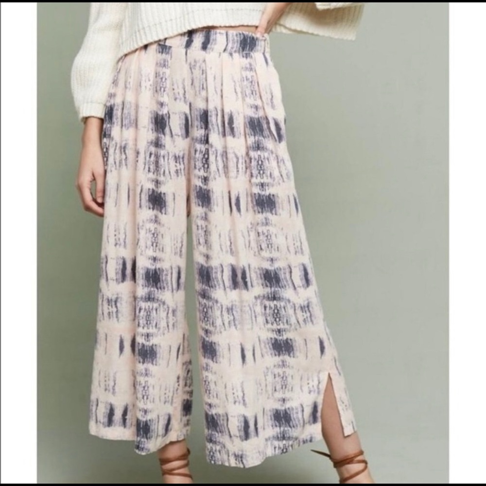 Anthropologie Elevenses Newport Wide Leg Pants Size XS